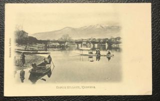 Postcard Sopur Village Kashmir C1900s Bremner India Vintage Pakistan