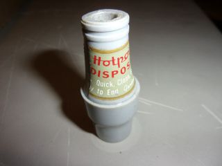 Vintage Hotpoint Garbage Disposal Figural Pencil Sharpener Kitchen Appliance