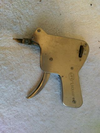 Vintage Lock Pick Aid Gun Life Lockaid Estate Find