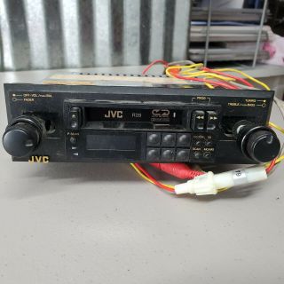 Vintage Jvc Am/fm Car Radio Cassette Stereo Ks - R130 Shaft Style Asis