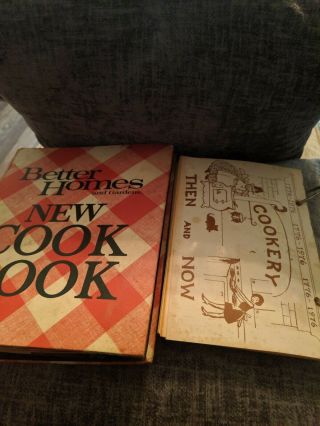 Two Vintage 1976 Cookbooks Better Homes And Gardens Cookery Then And Now