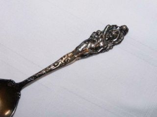 Antique Sterling Silver Reed Barton Love Disarmed Soup Spoon 5 1/4 " 27 Grams Nr