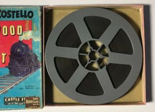 VINTAGE 8mm Sound FILM ABBOTT and COSTELLO HOLLYWOOD and BUST. 3