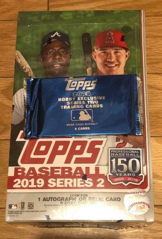2019 Topps Series 2 Hobby Box With Silver Pack
