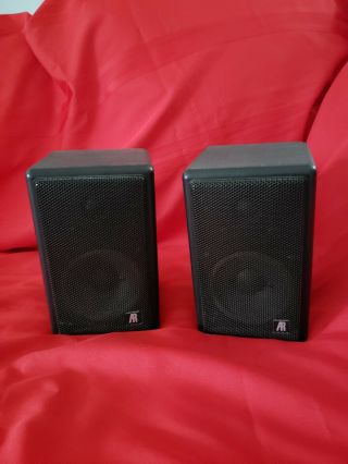 Vintage Classic Acoustic Research Ar 1ms Speakers Pair