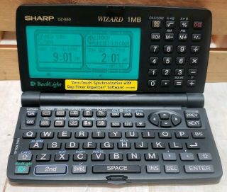Vintage Sharp Wizard Oz - 650 1mb Personal Information Organizer Manuals Online
