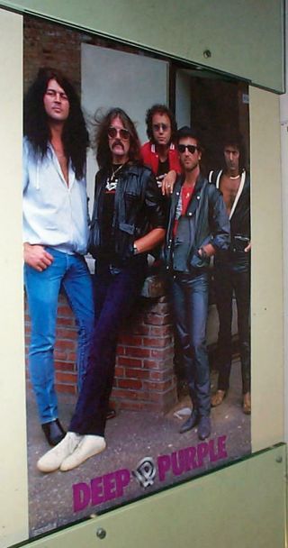 Deep Purple Vintage Group Poster