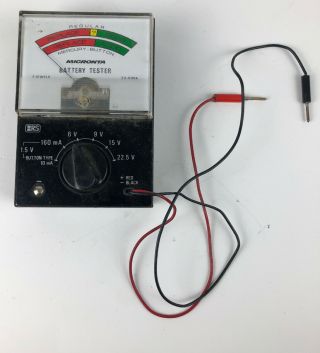 Vintage Micronta Battery Tester 22 - 030a