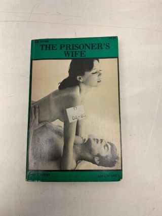 Risqué Vintage Book The Prisoner 