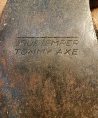 Vintage True Temper Tommy Axe Hatchet W/ Nail Claw Wood Handle