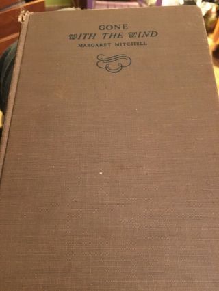 Gone With The Wind - Margaret Mitchell - 1937 - Hardcover