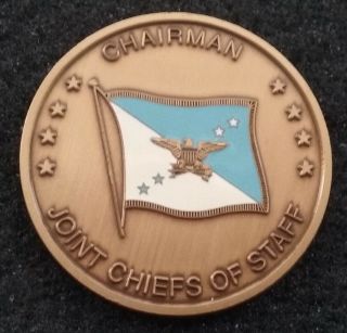 Vintage Interim Chairman Joint Chiefs Of Staff Cjcs Jcs Pentagon Challenge Coin