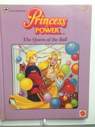 She - Ra Princess Of Power - Queen Of The Ball Rare 1985 Vintage Kids Book Shipfree