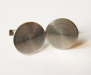 Vintage Sterling Silver Leonore Doskow Cufflinks
