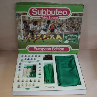 Subbuteo Table Football,  European Edition,  1984 Euros,  France V Germany,  Vintage