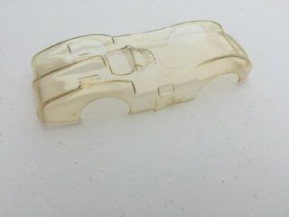 Vintage Unknown 1/32 Scale Clear Slot Car Body From The 1960 