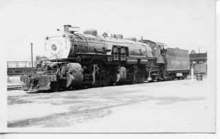 7f022 Rppc 1950s? Southern Pacific Railroad Engine 3931