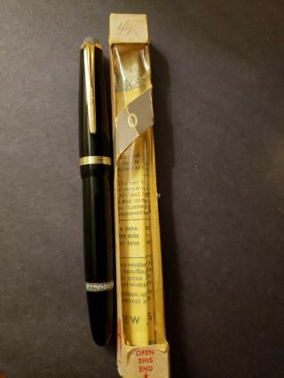 Vintage Koh I Noor Rapidograph 3060 No.  0 Black Fountain Pen
