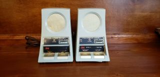 Vintage 3m Wireless Fm Intercom System Set Model 599 Ag