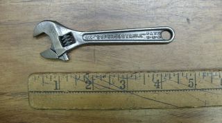 Vintage Williams,  4 " Superjustable Adjustable Wrench,  1/2 " Capacity,  Usa,  Xlint