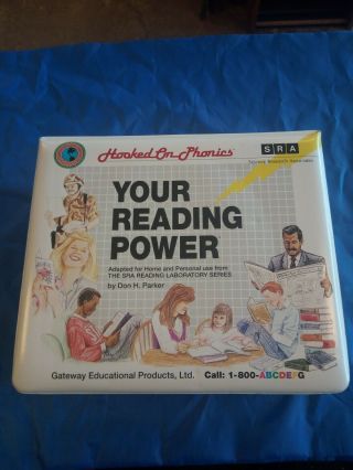 Vtg 90s Hooked On Phonics Sra Your Power Reading 1992 Complete Set