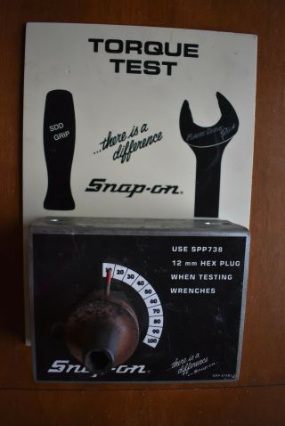 Snap - On Vintage Torque Test Torque Tester