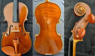 Fine 4/4 Antique Old Violin Lab.  : Charles Le Lyonnais,  Teller Fiddle 小提琴 ヴァイオリン