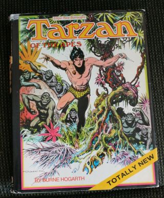 Tarzan Of The Apes By Burne Hogarth,  Graphic Novel 1972 First Edition Burroughs
