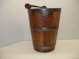 Vintage Barrel Style Wine Bucket