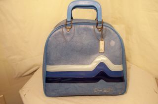 Vintage Don Carter Blue Bowling Bag