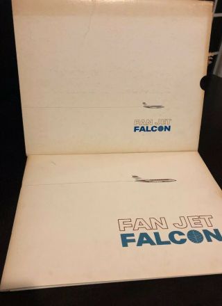 Aviation History : Fan Jet Falcon 1964 Industry Oversized Book