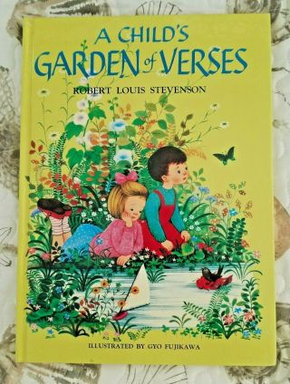 “a Childs’s Garden Of Verses” Book By Robert Louis Stevenson 1999 Version