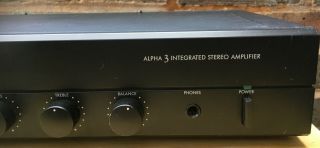 Arcam Alpha 3 Vintage Classic Integrated Stereo amplifier - pre - owned - faulty 2