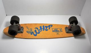 Vintage True Glide Whip Fiberglass Skateboard Frond Corp Frand Corp