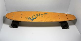Vintage True Glide WHIP Fiberglass Skateboard Frond Corp Frand Corp 3