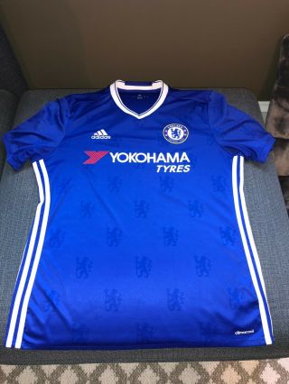 Adidas Chelsea Home Jersey 2016/17 Blue/white Mens Large