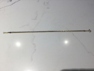 9ct Gold Vintage Bracelet Yellow Gold Bracelet 8 Inches 20 Cm Long.