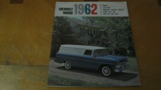 1962 Chevrolet Truck Panel Step - Van Fwd Control C10 C30 Sales Brochure