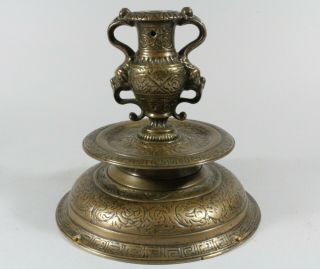 16th / 17th Century Italian / Venetian Renaissance Bronze Candlestick 3