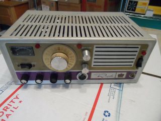 Vintage Courier Royal 23 Channel Base Cb Radio Cmm - 1