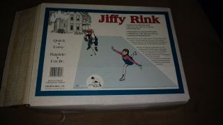 Vintage Jiffy Rink Instant Ice Skating Rink 10 