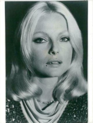 Vintage Photograph Of Virna Lisi In The Movie " Love Me Strangely "