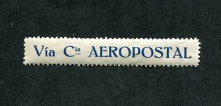 1930s French Airline Compagnie Generale Aeropostale Airmail Label