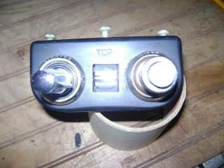 Vintage G M Lighter Top Wiper Switchs