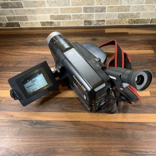 Vintage Jvc Gr - Axm210u Compact Vhs Camcorder With Charger 2 Battery’s & Case