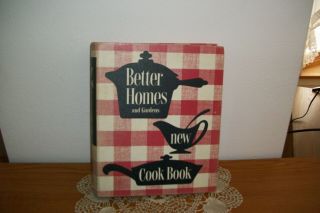 Vintage Better Homes And Gardens Hardcover 5 - Ring Spiral Cookbook