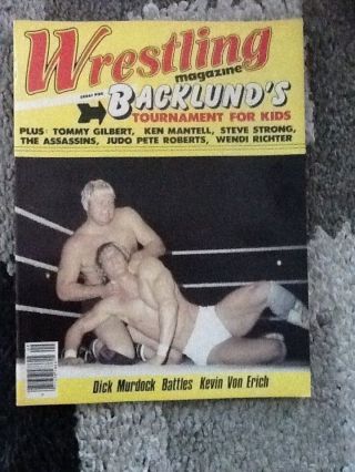 vintage late 1970s - 1980 Ring ' s Wrestling Magazines Pedro Morales near cons 2