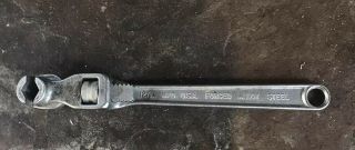 Vintage 12 " Adjust - A - Box Wrench.  Made In Usa Forged Alloy Steel