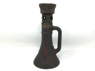 Vintage Duff 1x6 Pgh Screw Jack Stand Railroad Barn House Industrial