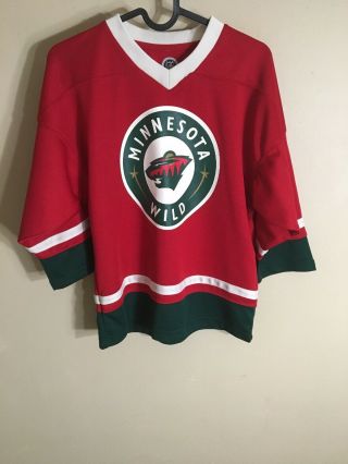 Minnesota Wild Jersey Youth Large Worn Once